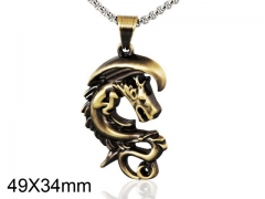 HY Wholesale Stainless Steel Animal Pendant (not includ chain)-HY0001P0298HPE