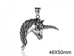 HY Wholesale Stainless Steel Animal Pendant (not includ chain)-HY008P0196HEL
