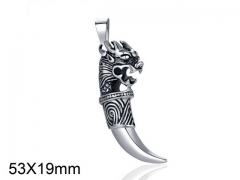HY Wholesale Stainless Steel Animal Pendant (not includ chain)-HY008P0077HHX