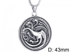 HY Wholesale Stainless Steel Animal Pendant (not includ chain)-HY0001P0283HKE