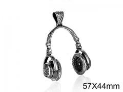 HY Wholesale Stainless Steel Casting Pendant (not includ chain)-HY008P0052HIQ