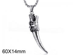 HY Wholesale Stainless Steel Animal Pendant (not includ chain)-HY0001P0300HND