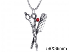 HY Wholesale Stainless steel 316L Crystal Pendant (not includ chain)-HY0001P0194HKE