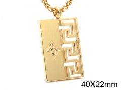 HY Wholesale Stainless steel 316L Fashion Pendant (not includ chain)-HY0001P0125HJD
