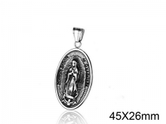 HY Wholesale Stainless steel 316L Religion Pendant (not includ chain)-HY008P0045HSA