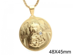 HY Wholesale Stainless steel 316L Religion Pendant (not includ chain)-HY0001P0023HJC