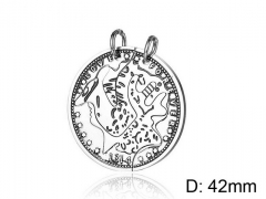 HY Wholesale Stainless steel 316L Fashion Pendant (not includ chain)-HY008P0162HNE