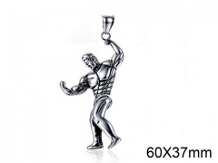 HY Wholesale Stainless steel 316L Fashion Pendant (not includ chain)-HY008P0102PD