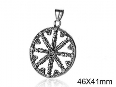 HY Wholesale Stainless steel 316L Fashion Pendant (not includ chain)-HY008P0180HHS