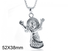HY Wholesale Stainless steel 316L Religion Pendant (not includ chain)-HY0001P0259HMF