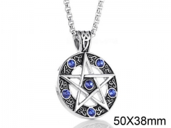 HY Wholesale Stainless steel 316L Crystal Pendant (not includ chain)-HY0001P0267HMG