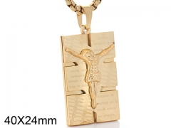 HY Wholesale Stainless steel 316L Religion Pendant (not includ chain)-HY0001P0262HHE