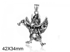 HY Wholesale Stainless steel 316L Religion Pendant (not includ chain)-HY008P0207HQ