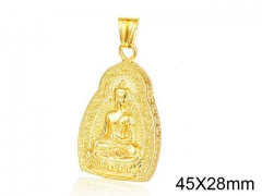 HY Wholesale Stainless steel 316L Religion Pendant (not includ chain)-HY008P0209HHE