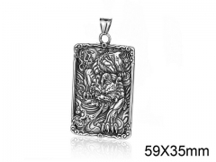 HY Wholesale Stainless steel 316L Religion Pendant (not includ chain)-HY008P0101HWE