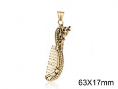 HY Wholesale Stainless steel 316L Fashion Pendant (not includ chain)-HY008P0073HHD