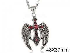 HY Wholesale Stainless steel 316L Crystal Pendant (not includ chain)-HY0001P0275HKD