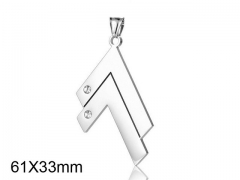 HY Wholesale Stainless steel 316L Fashion Pendant (not includ chain)-HY008P0216HHE