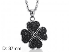 HY Wholesale Stainless steel 316L Crystal Pendant (not includ chain)-HY0001P0252HME
