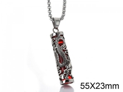 HY Wholesale Stainless steel 316L Crystal Pendant (not includ chain)-HY0001P0277IID
