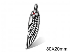 HY Wholesale Stainless steel 316L Fashion Pendant (not includ chain)-HY008P0222HHE