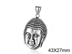 HY Wholesale Stainless steel 316L Religion Pendant (not includ chain)-HY008P0219HHE