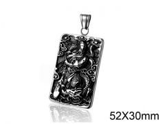 HY Wholesale Stainless steel 316L Religion Pendant (not includ chain)-HY008P0074HDS