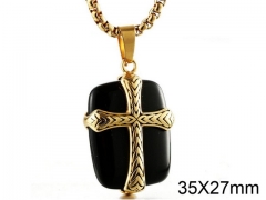 HY Wholesale Stainless steel 316L Religion Pendant (not includ chain)-HY0001P0272IHE