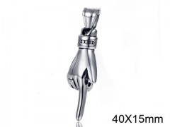 HY Wholesale Stainless steel 316L Fashion Pendant (not includ chain)-HY008P0103HDL