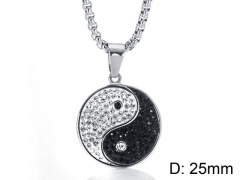HY Wholesale Stainless steel 316L Religion Pendant (not includ chain)-HY0001P0043HLD