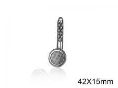 HY Wholesale Stainless steel 316L Fashion Pendant (not includ chain)-HY008P0068PW