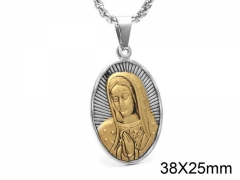 HY Wholesale Stainless steel 316L Religion Pendant (not includ chain)-HY0001P0118HKE