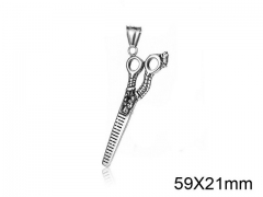 HY Wholesale Stainless steel 316L Fashion Pendant (not includ chain)-HY008P0099HSD