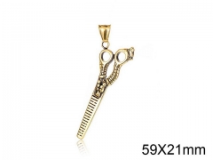 HY Wholesale Stainless steel 316L Fashion Pendant (not includ chain)-HY008P0100HHE