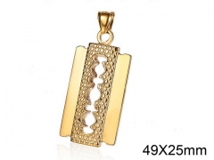 HY Wholesale Stainless steel 316L Fashion Pendant (not includ chain)-HY008P0002HJE