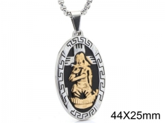 HY Wholesale Stainless steel 316L Religion Pendant (not includ chain)-HY0001P0028HLS