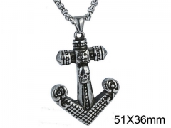 HY Wholesale Stainless steel 316L Skull Pendant (not includ chain)-HY0001P0167HKR