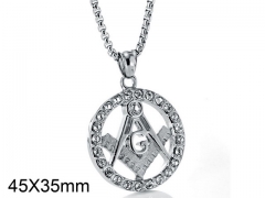 HY Wholesale Stainless steel 316L Crystal Pendant (not includ chain)-HY0001P0255HPE