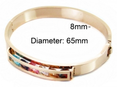 HY Wholesale Stainless Steel 316L Bangle-HY64B1313ILD