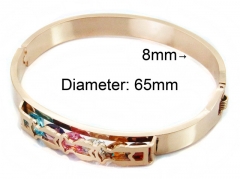 HY Wholesale Stainless Steel 316L Bangle-HY64B1310IMC