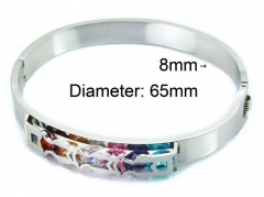 HY Wholesale Stainless Steel 316L Bangle-HY64B1308IJD