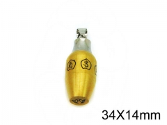 HY Wholesale Stainless Steel 316L Hot Pendant (not includ chain)-HY009P0032OL