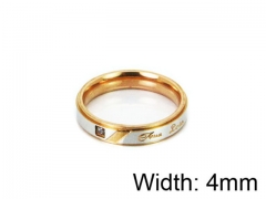 HY Wholesale Stainless Steel 316L CZ Rings-HY009R0039LF