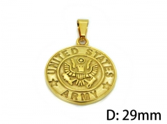 HY Wholesale Stainless Steel 316L Hot Pendant (not includ chain)-HY009P0002OL