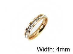 HY Wholesale Stainless Steel 316L CZ Rings-HY009R0046LL