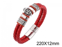 HY Wholesale Jewelry Bracelets (Leather)-HY0010B0003IOE