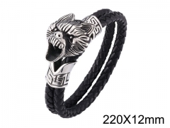 HY Wholesale Jewelry Bracelets (Leather)-HY0010B0178HLL