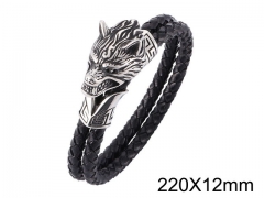 HY Wholesale Jewelry Bracelets (Leather)-HY0010B0215HLL