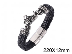 HY Wholesale Jewelry Bracelets (Leather)-HY0010B0226HOL