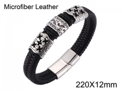HY Wholesale Jewelry Bracelets (Leather)-HY0010B0038IKE